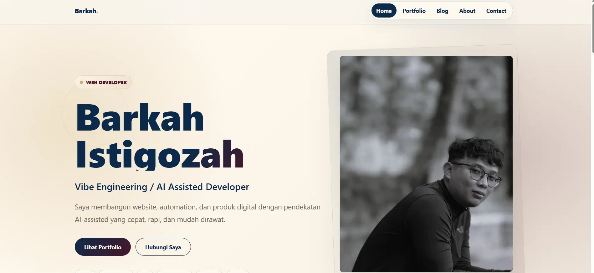 Thumbnail Portfolio Pribadi